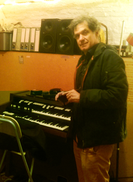 Akis Boyatzis in Toybox studio (Bristol, UK)